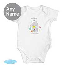 Personalised Tiny Tatty Teddy Cuddle Bug 9-12 Months Baby Vest Image Preview